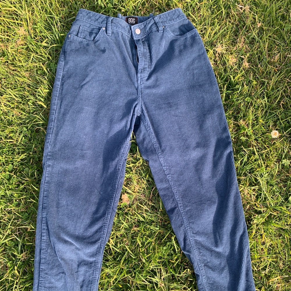 High Rise Corduroy Flare Jeans